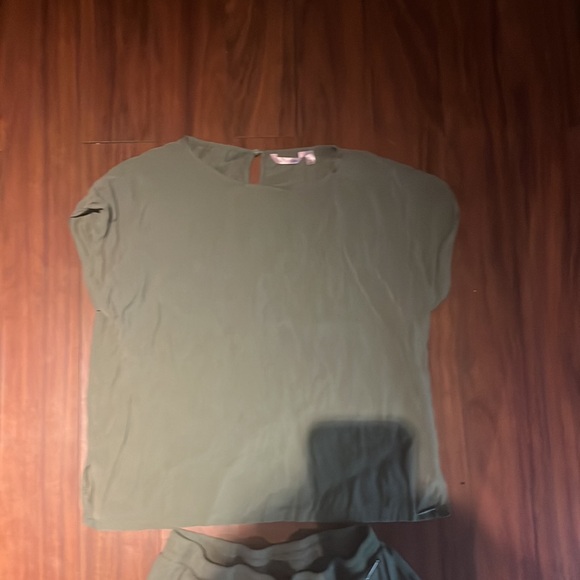 La vie en rose green pyjama set - Picture 4 of 5